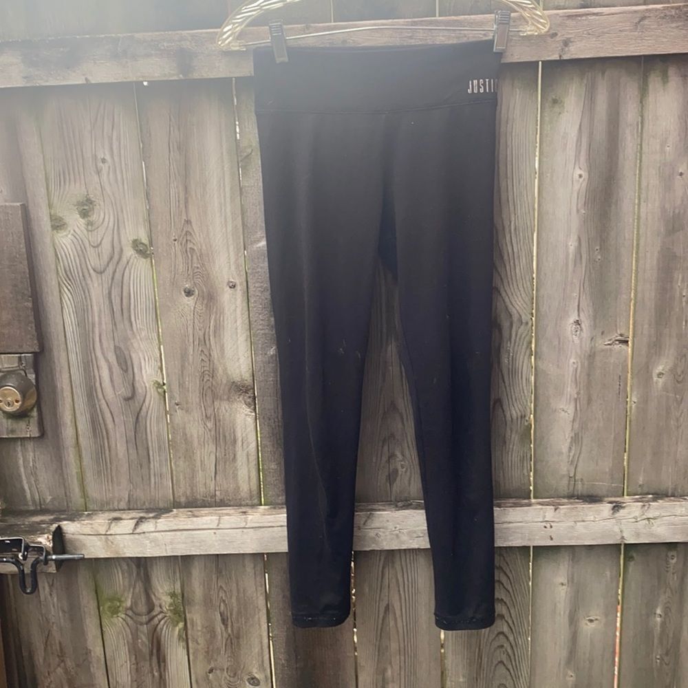 *Lot of 2* Girls black sweater pants sz. 10